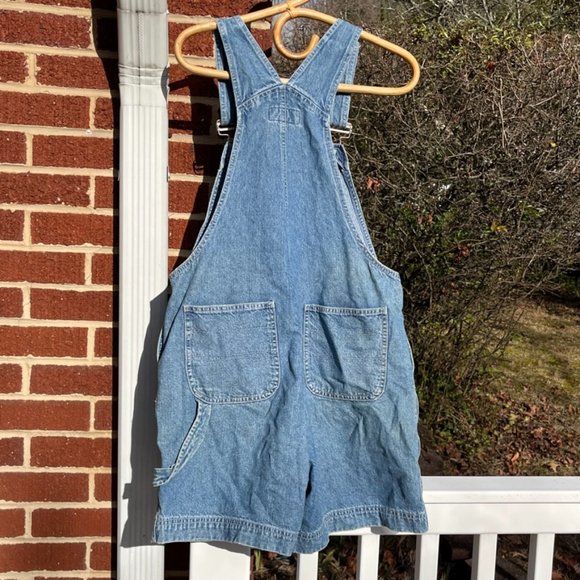 Billblass Denim Overall Shorts Women's 8 - Picture 6 of 6